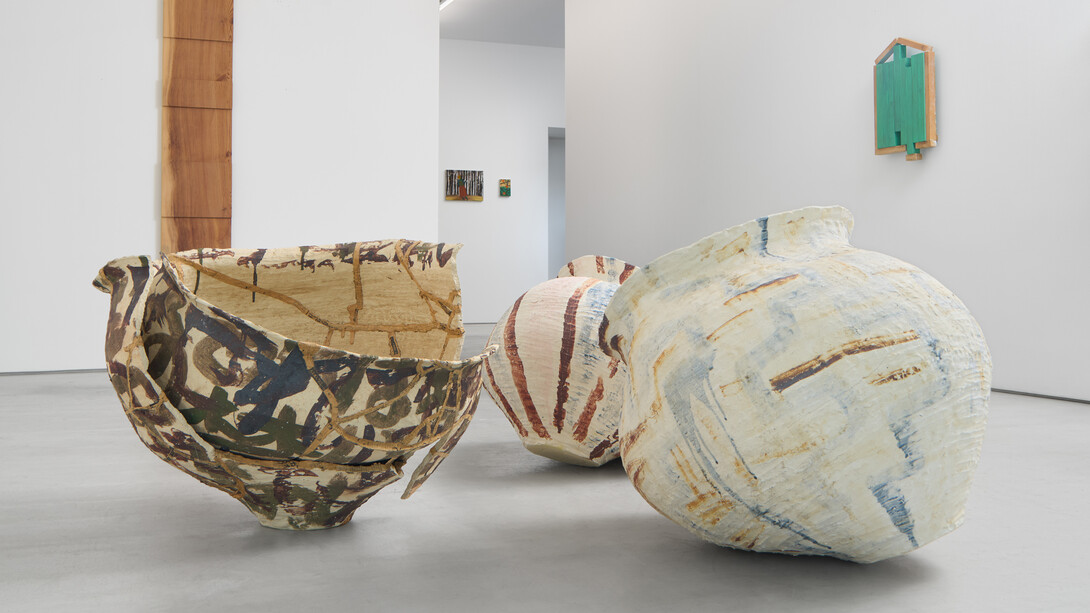 Installation View, Thirty Years: Written with a Splash of Blood. Courtesy of Blum Gallery Tokyo