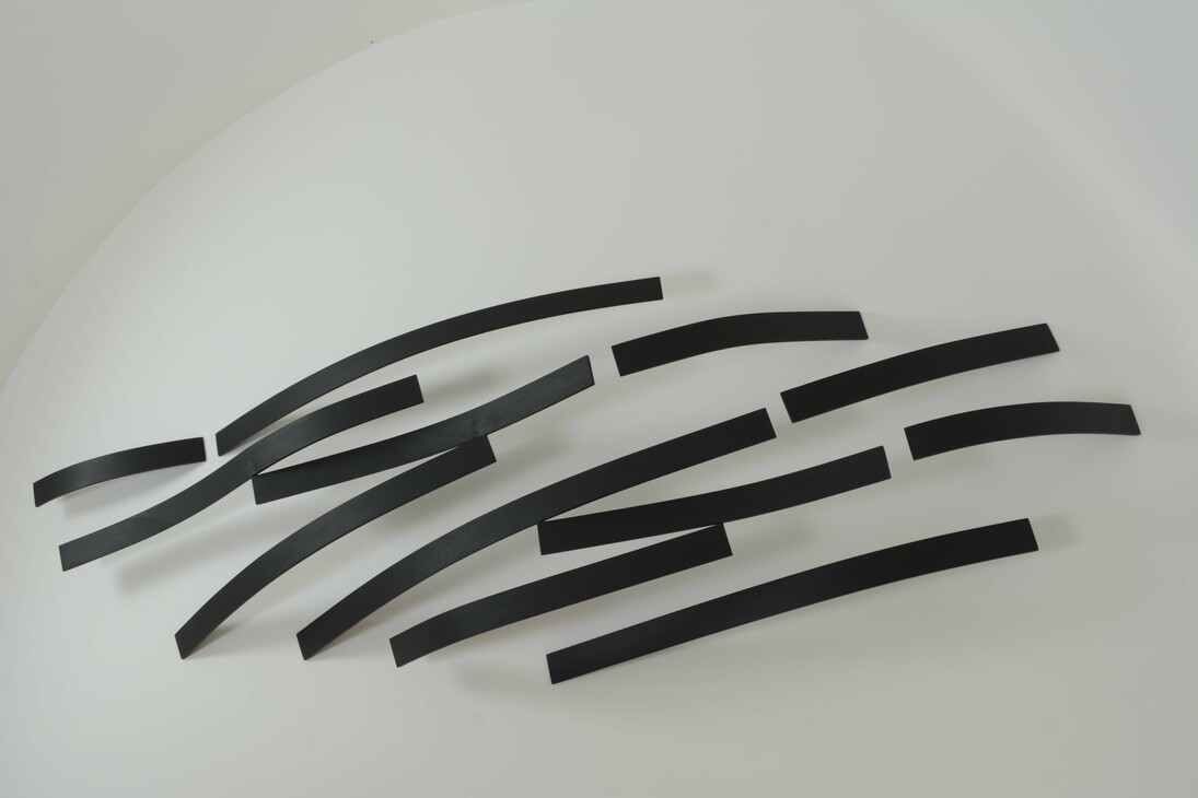 Almagno, Onde, 2009, wood, 250x75x30cm