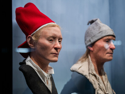 In life and death, exhibition view. Courtesy of The Vasa Museum