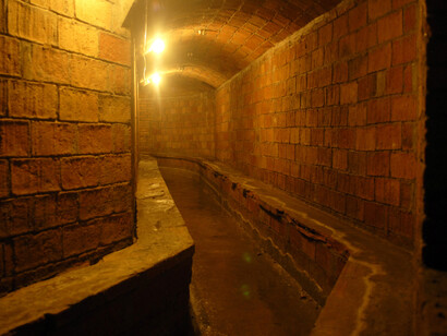 Barcelona. Refugio subterráneo de la Plaza del Diamant. Foto: Óscar Elías