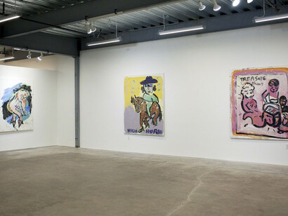 Kate Groobey, Exhibition view. Courtesy of Ever Gold