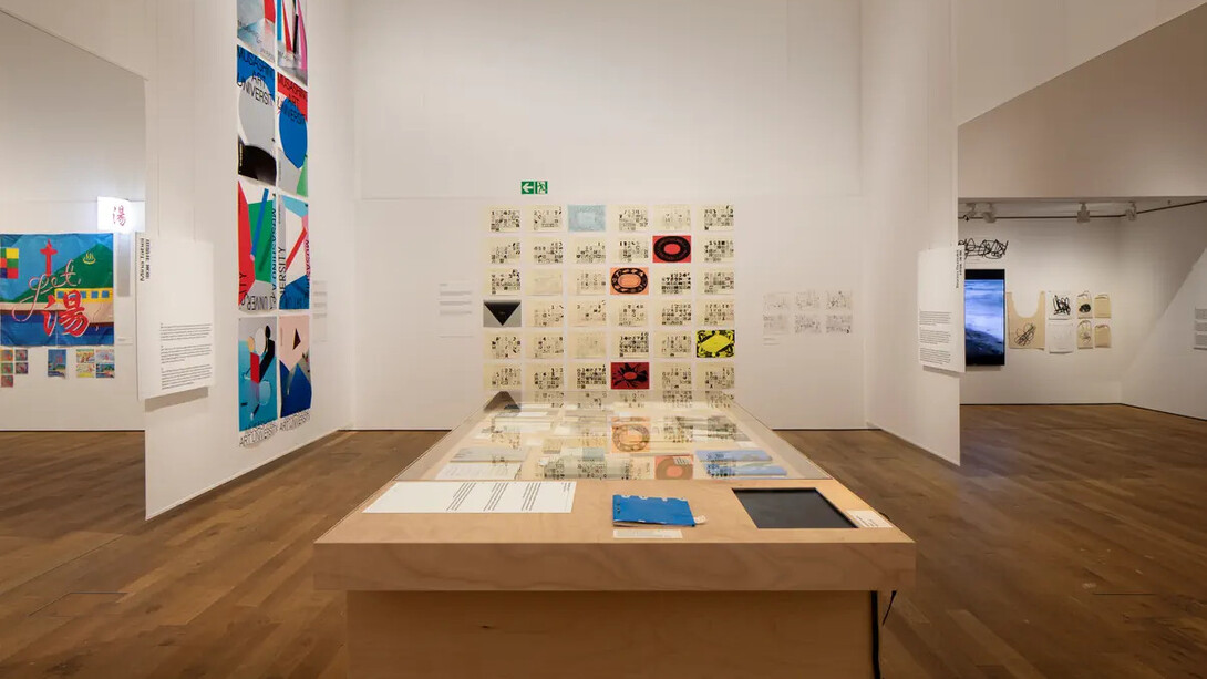 Verschiedene künstler, Japanische grafik heute, ausstellungsansicht. Mit freundlicher genehmigung des Museum für Gestaltung