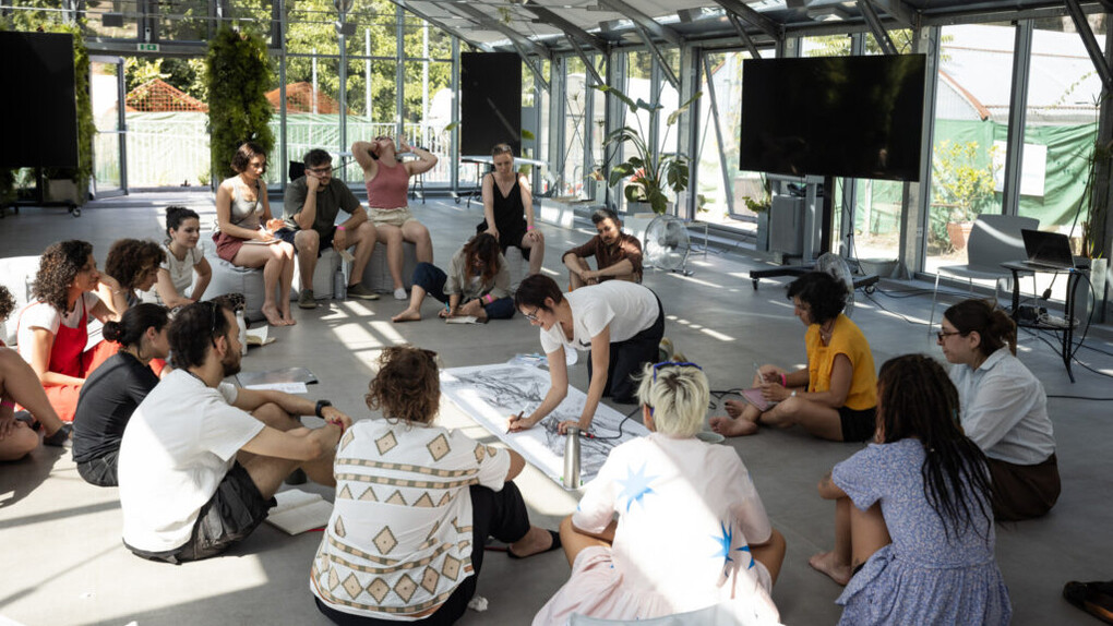 School of ecological imagination, edizione precedente, vista della mostra. Cortesia di Serra Madre