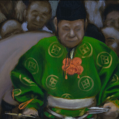 Jeff Wigman - Gyoji - Oil on linen