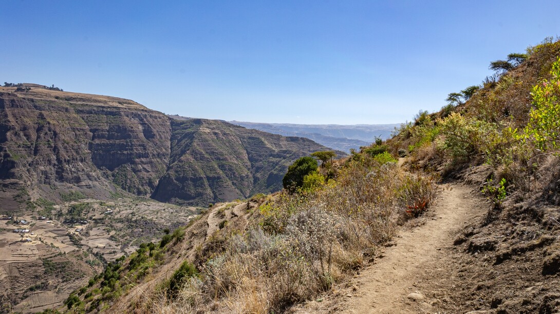 La Rift Valley a Sheno, Etiopia. Foto Nina R