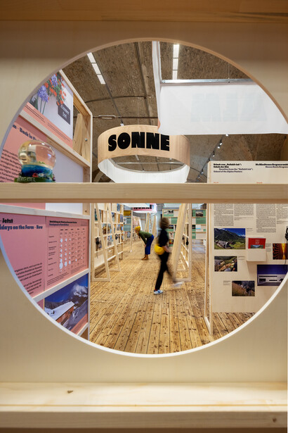 Toourism, exhibition view. Courtesy of Architekturzentrum Wien