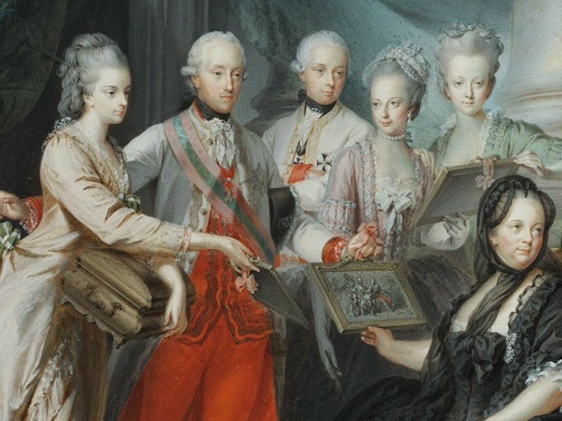 Maria Theresa and the Arts. Courtesy of Belvedere Museum 