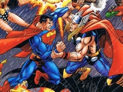 El crossover de crossovers: superhéroes Marvel y superhéroes DC frente a frente