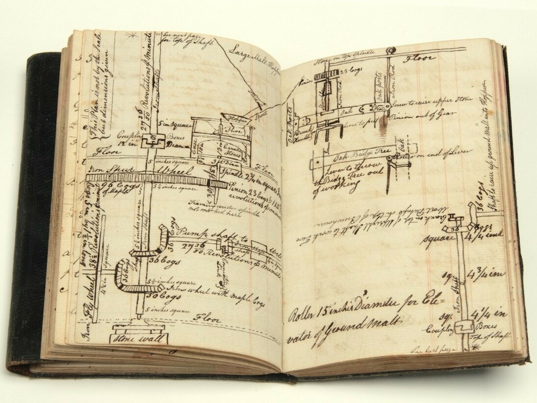 Thomas Molson's notebook, 1820-1824. Gift of Miss Mabel Molson, M19113 © McCord Museum