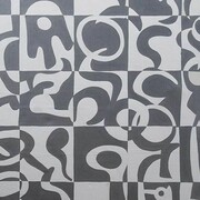 Accardi, Bianco argento, 1973, caseina su tela, 80 x 80 cm (dettaglio)