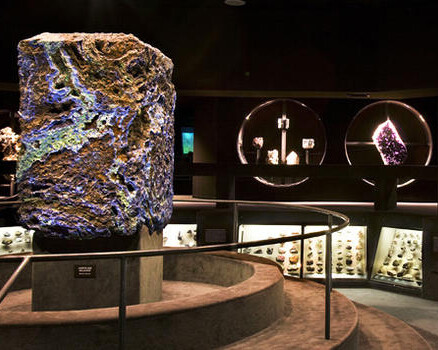 Guggenheim Hall of Minerals. Courtesy of American Museum of Natural History