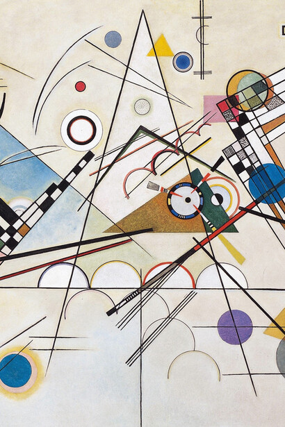 Wassily Kandinsky, Composición VIII (detalle), 1923
