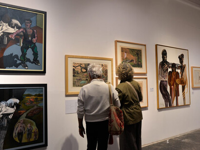 Various artists, Other testimonies: Alcántara – Giangrandi – Góngora – Quijano – Mejía – Rendón – Workshop 4 Rojo – Graphic of the popular struggle, exhibition view. Courtesy of El Dorado Space