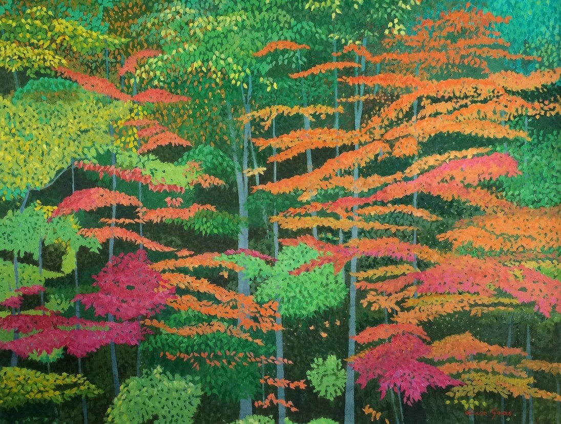 Luce Géas,  Foret de Coleurs