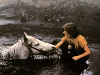 La morte di Artax nelle Paludi della Tristezza, dal film Neverending Story