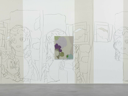 Gary Hume, exhibition view. Courtesy of Matthew Marks Gallery