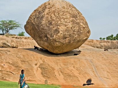 Mahabalipuram, Krishnas Butterball