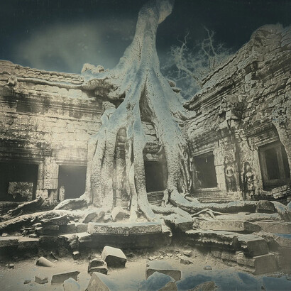 Binh Danh, Angkor Thom Ruins (detail), 2017