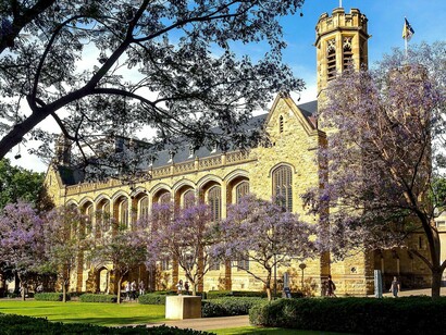 Adelaide University, Bonython Hall, South Australia