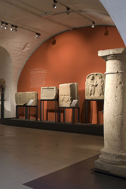 Steinerne Zeugen im Römischen Lapidarium. Courtesy of Landesmuseum Württemberg