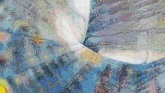 Simone Ferrero, Cosmic Rift, 206x120, 2 cm, 2023