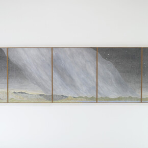 Russell Crotty, It’s Different Up Here, 2023, installation view. Courtesy of the artist and Hosfelt Gallery