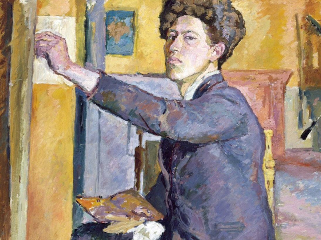 Alberto Giacometti, Autoportrait (Self-portrait), 1921. Courtesy of Musée Picasso