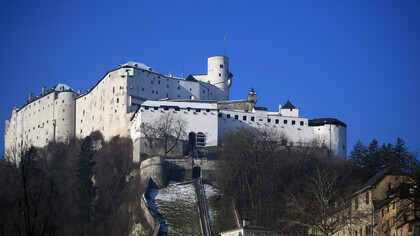 La imponente Fortaleza de Hohensalzburgo