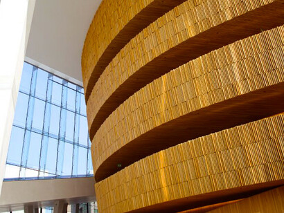 The Oslo Opera House (Norwegian: Operahuset) is the home of the Norwegian National Opera and Ballet, and the national opera house in Norway  