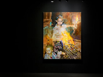 Leyla Faye, Theft of fire, exhibition view. Courtesy of Company Gallery