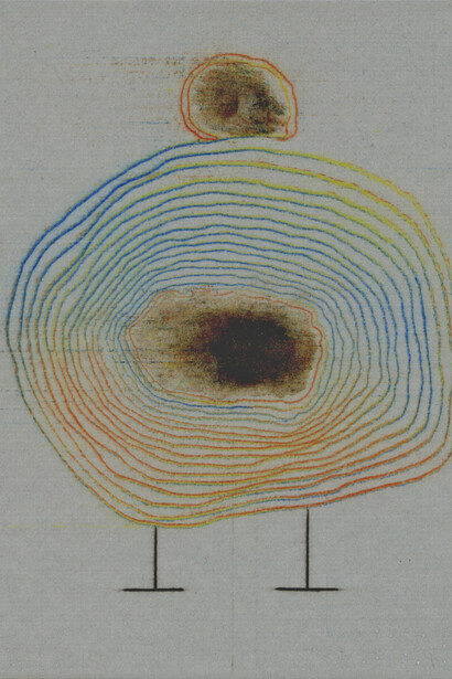 Johan De Wilde, History 560 (detail), 2025. Courtesy of Kristof De Clercq Gallery