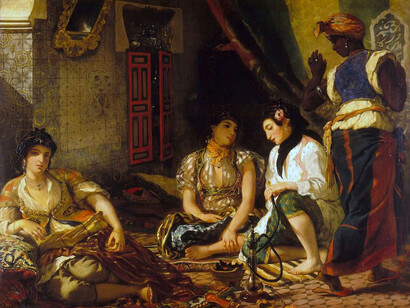 Women of Algiers in their Apartment (French: Femmes d'Alger dans leur appartement) is the title of two oil on canvas paintings by the French Romantic painter Eugène Delacroix