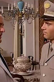 Don Mariano Arena e il capitano Bellodi nel film "Il giorno della civetta" di Damiano Damiani, tratto dall'omonimo libro di Leonardo Sciascia