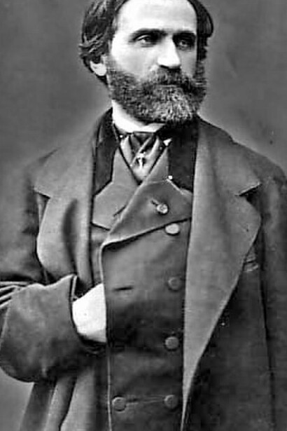 Retrato de Giuseppe Verdi