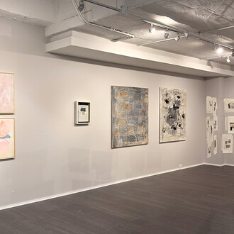 Varios artistas, Evanescente, vista de exhibición. Cortesía de Galería La Balsa