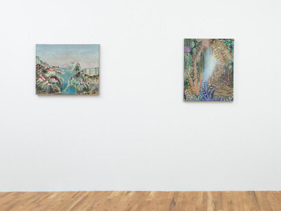 Bethann Parker, Viriditas, exhibition view. Courtesy of Fleisher/Ollman