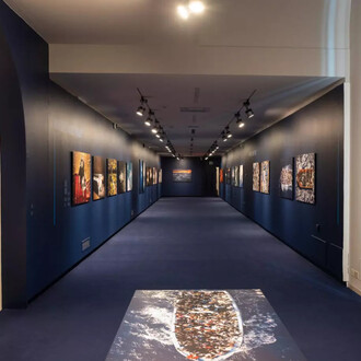 Massimo Sestini, Zenit della fotografia, vista della mostra. Per gentile concessione della Fondazione Brescia Musei