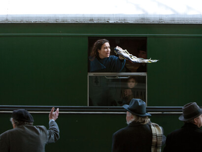 Dal set del film Lullaby to my Father, foto Dan Bronfeld