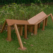 MON sin paredes. Artistas conquistan los jardines del MON. Cortesía del Museu Oscar Niemeyer 