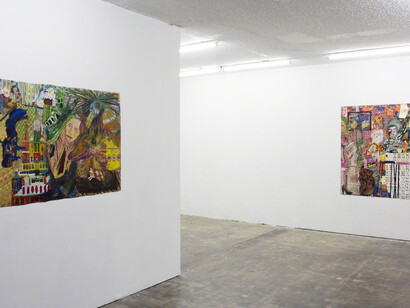 Hannah Plotke. Motel Ukiah, Exhibition view. Courtesy of Sade