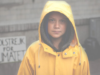 Greta Thunberg impegnata per la difesa dell'ambiente