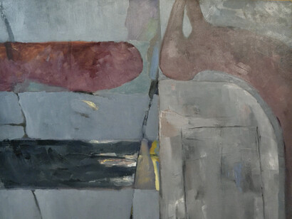Various artists, Circumstantial contingencies, painting in exhibition. Courtesy of Viridian Artists