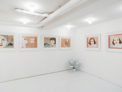 Underwater Requiem, Exhibition view. Courtesy of Allen & Eldridge