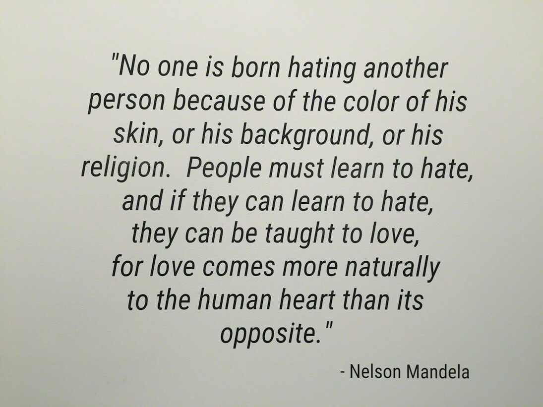 Nelson Mandela, Exhibition view. Courtesy of Long-Sharp Gallery