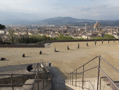 Antony Gormley, Human, Forte di Belvedere, Florence, Italy. Photograph by Antony Gormley. Courtesy Galleria Continua and White Cube © the Artist.