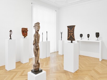 Spirits and Ancestors, Exhibition view. Courtesy of Galerie Max Hetzler
