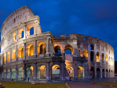 Colosseum by night