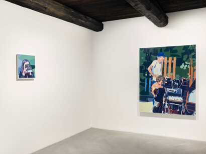 Guy Yanai, exhibition view. Courtesy of Galleria Monica De Cardenas