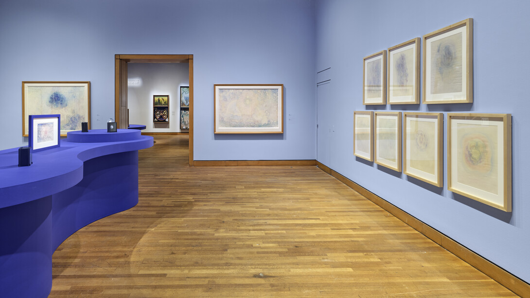 Alan Glass, Mondes et merveilles, vue d’exposition. Avec l’aimable autorisation du Musée des beaux-arts de Montréal