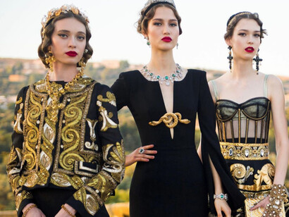 Sfilata di Dolce & Gabbana ad Agrigento, backstage